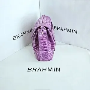 NWT Brahmin LILAC ESSENCE Margo w/ Credit Card Wallet Brahmin | Bags | Nwt Brahmin Lilac Essence Margo W Credit  main image 3